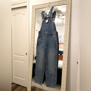 Madewell denim overalls size S